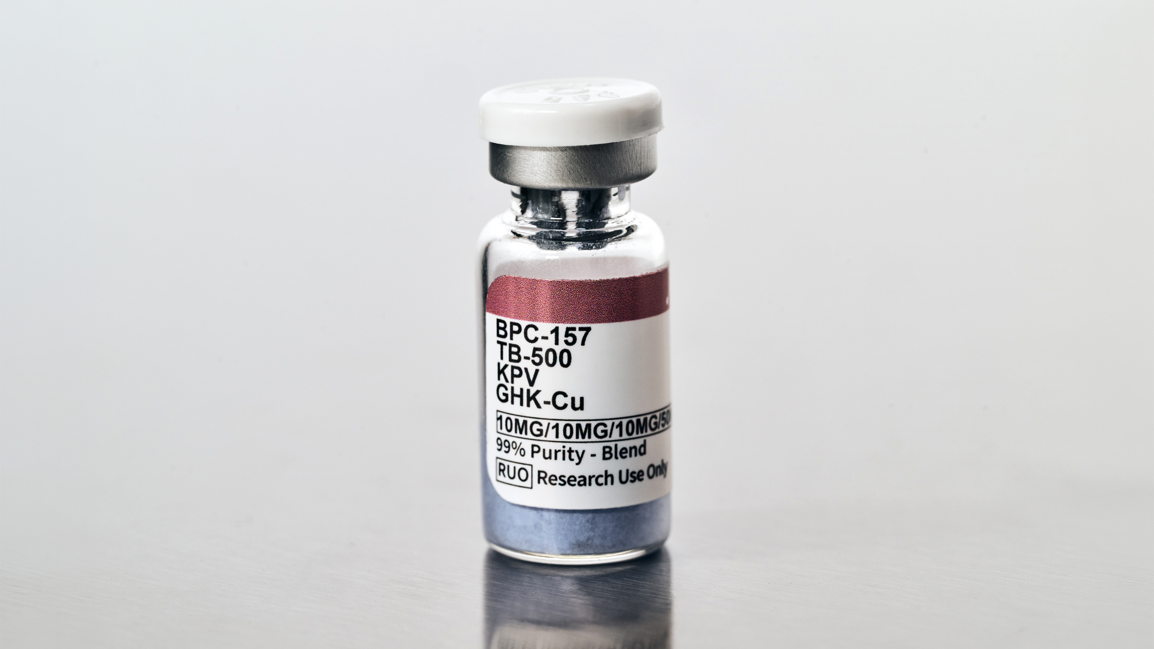 KLOW, BPC-157/TB-500/KPV/GHK-Cu vial